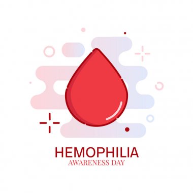 Hemofili çizgi film posteri