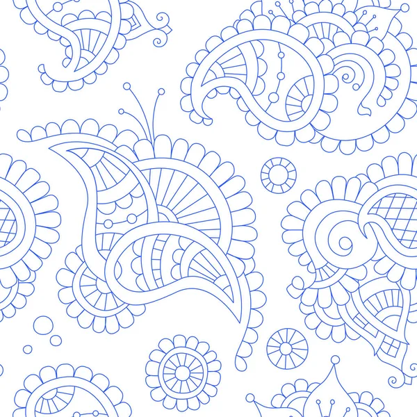 Paisley pürüzsüz desen