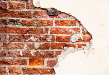 Tuğla çimento duvar arka plan olarak