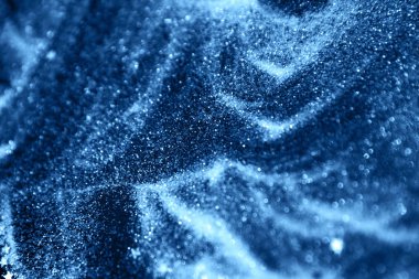 Cazibe klasik mavi ışıl ışıl arka plan.