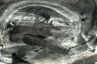 Soyut mürekkep arkaplanı. Mermer tarzı. Suda siyah, beyaz mürekkep