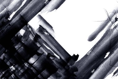 Grunge çamur sanatı. Soyut gri, siyah beyaz mermer mürekkep desenli arka plan. Yıkama ve sıçratma ile suluboya leke. 