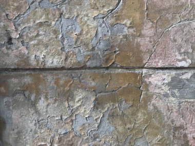 tuğlalı eski duvar