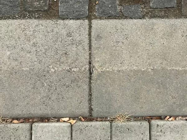 Top View Paving Stones City Park — Stock Photo, Image