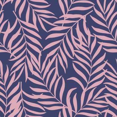 Palmiye yapraklı tropik arkaplan