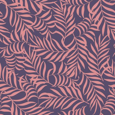 Palmiye yapraklı tropik arkaplan. 