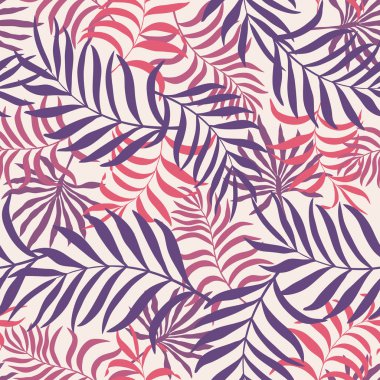 Palmiye yapraklı tropik arkaplan