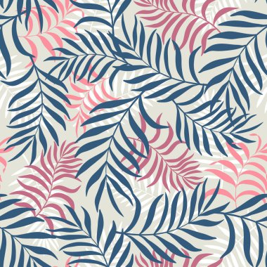 Palmiye yapraklı tropik arkaplan