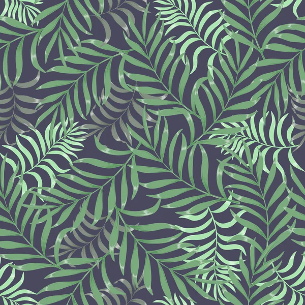 Palmiye yapraklı tropik arkaplan. 