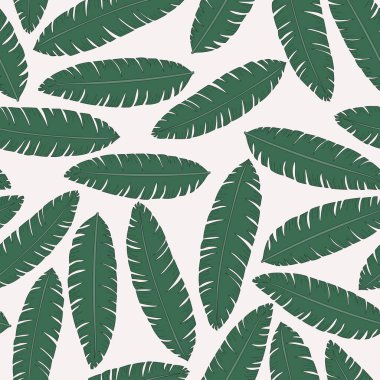 Palmiye yapraklı tropik arkaplan. 