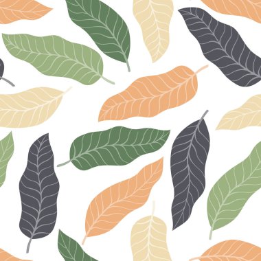 Palm ile tropikal arka plan bırakır. Sorunsuz çiçek desenli. 