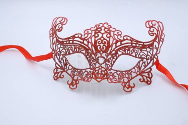Venedik maskeli balosu parti için izole edilmiş maske lüksü