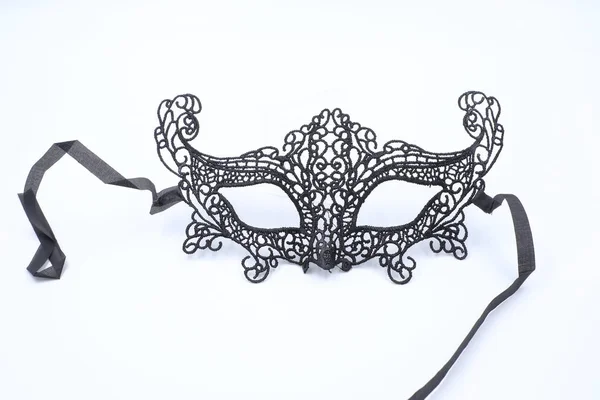 Wenecka maskarada odizolowana maska luksus dla partii — Zdjęcie stockowe