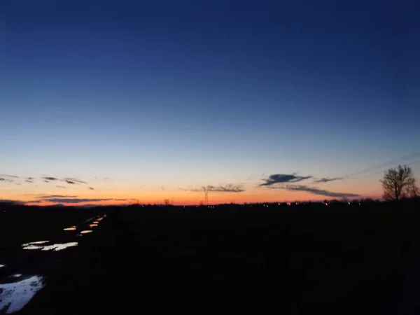 Захід Сонця Над Водою Високоякісна Фотографія — стокове фото