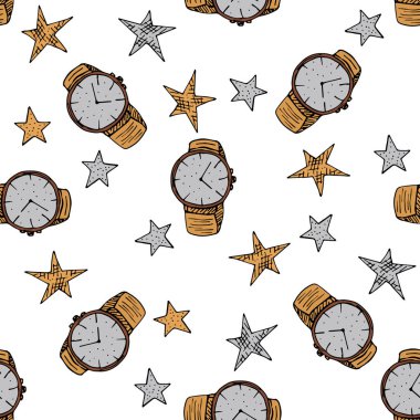 Adam sembolleri ile sorunsuz vektör desen.