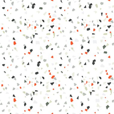 Vektör soyut terrazzo pürüzsüz desen.