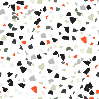 Vektör soyut terrazzo pürüzsüz desen.