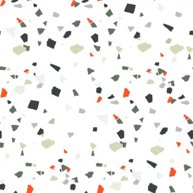 Vektör soyut terrazzo pürüzsüz desen.