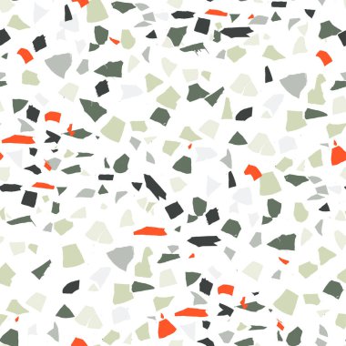 Vektör soyut terrazzo pürüzsüz desen.