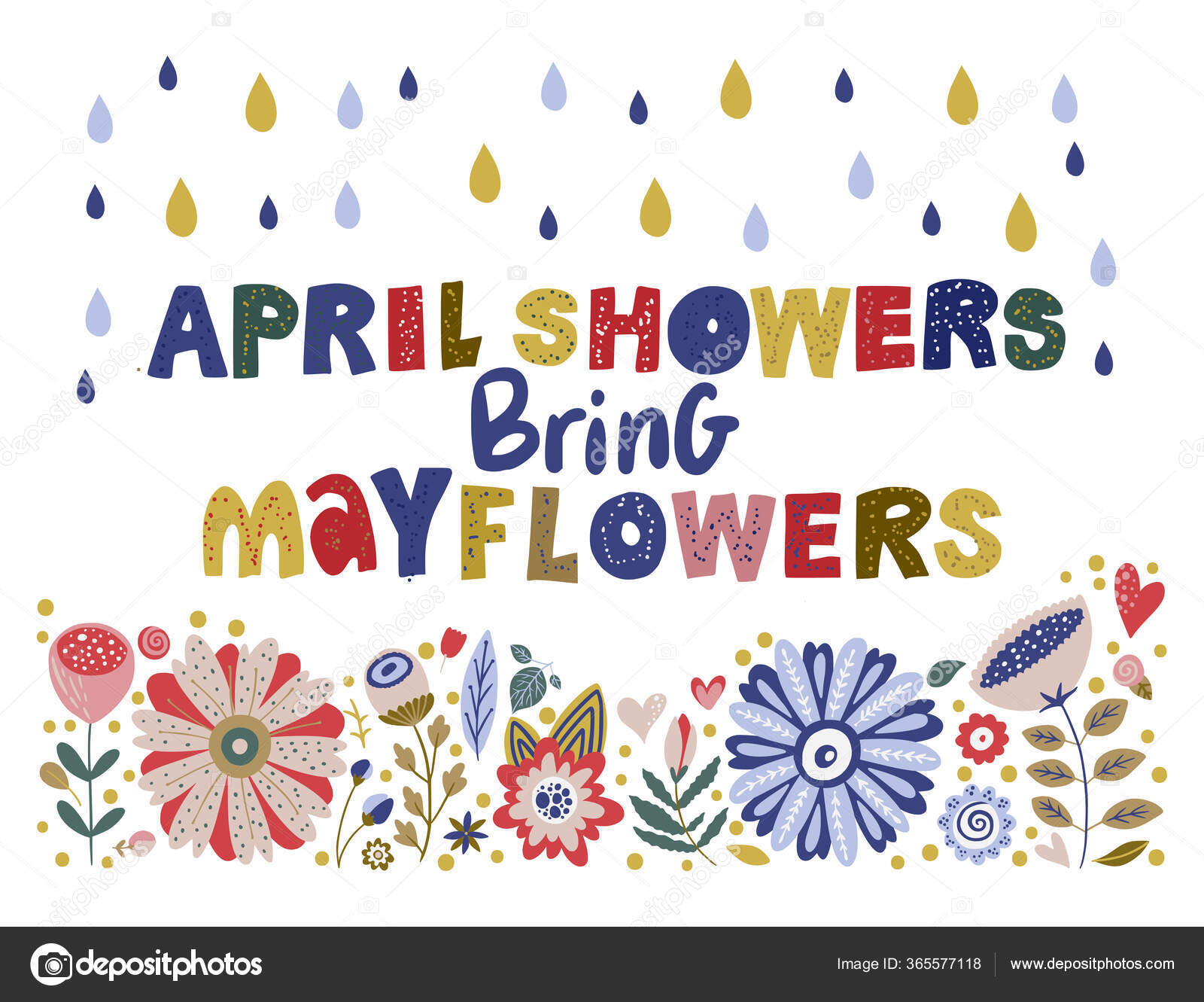 65 April showers Vector Images | Depositphotos