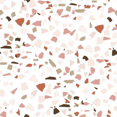 Vektör soyut terrazzo pürüzsüz desen.
