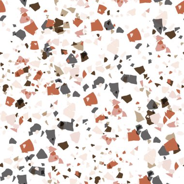 Vektör soyut terrazzo pürüzsüz desen.