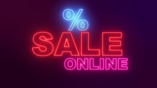 Venta de tienda online — Vídeos de Stock