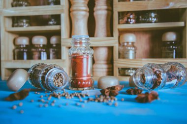 Baharat ile cam Çalkalayıcılar