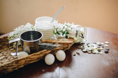 toz ve ekmek malzemeler un