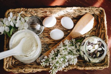 toz ve ekmek malzemeler un