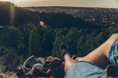 En iyi og tepenin üzerinden birinci şahıs bakış