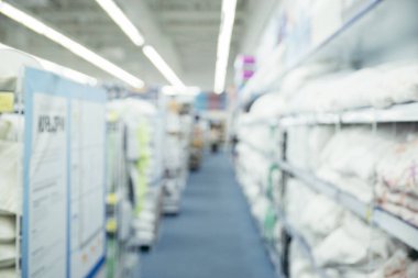 bulanık mağaza tasarım konsepti içinde