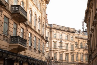 Eski kentsel mimari kopyalama alanı görünümü