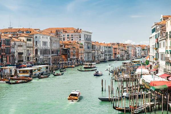 Veneza Itália Maio 2019 Vista Grande Canal Cidade Veneza Com — Fotografia de Stock