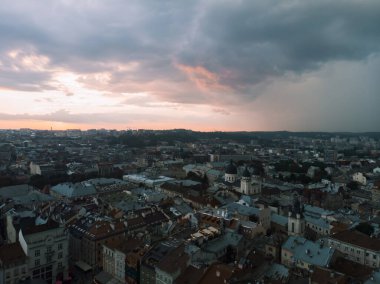 Lviv Ukrayna 'nın hava durumu bulutlu.