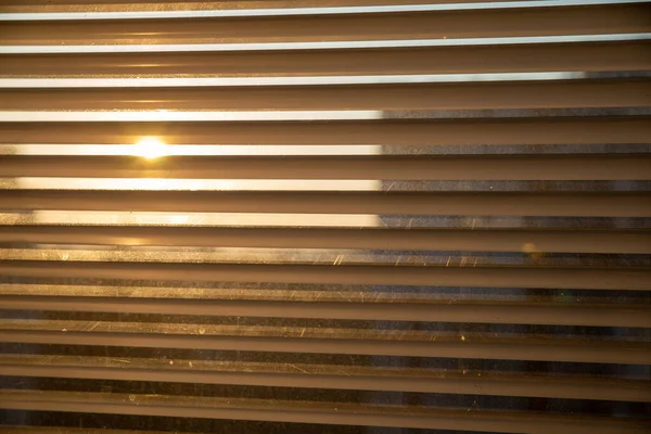 Jalousie Fenstern Schließen Kopierraum — Stockfoto
