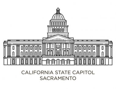 Kaliforniya eyalet başkenti olduğunu California, Amerika Birleşik Devletleri hükümeti için ev