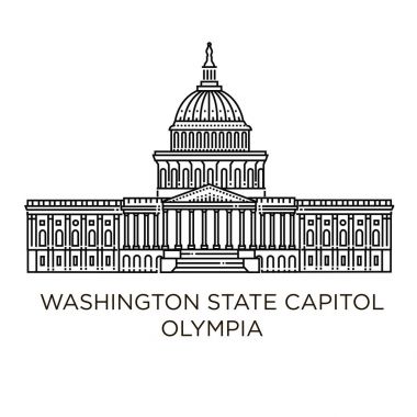 Washington eyalet başkenti Olympia, Birleşik Devletler