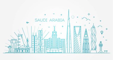 Suudi Arabistan Skyline 'ı detaylı olarak anlattı. Seyahat ve turizm geçmişi