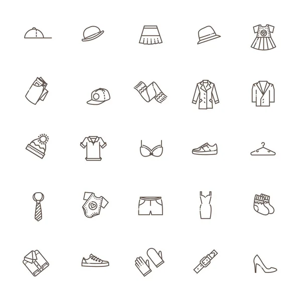 Clothes Icons set Stock Vector Image by ©chuckchee #67148227