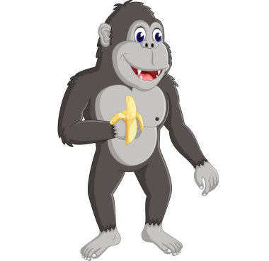 Kızgın goril çizgi film gösterimi