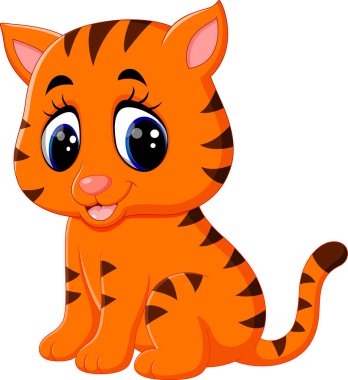 sevimli kedi çizgi film gösterimi