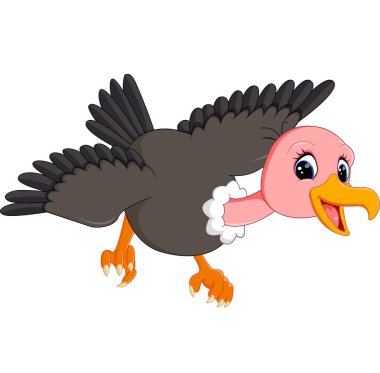 Akbaba karikatür çizimi