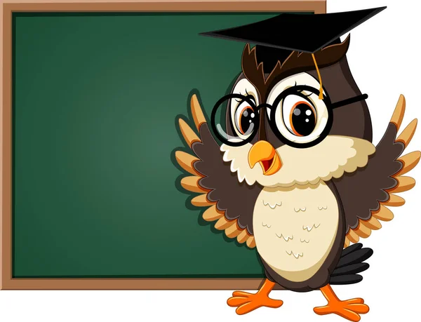 blackboard baykuş öğretmen çizimi