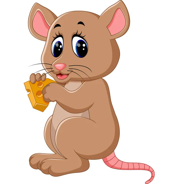 Draguta desene animate mouse-ul — Vector de stoc