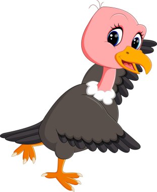 Akbaba karikatür çizimi