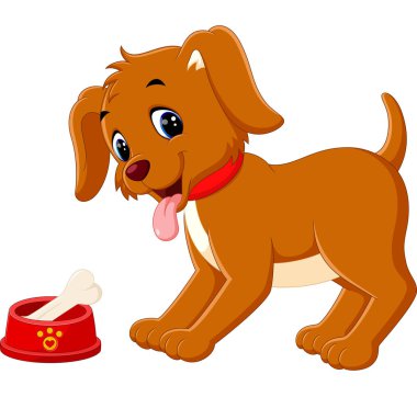 Tatlı köpek çizgi filmi.