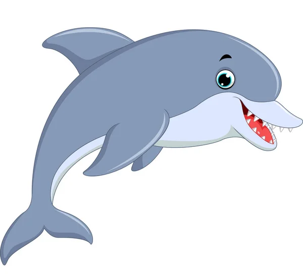 Skoki Delfin — Wektor stockowy