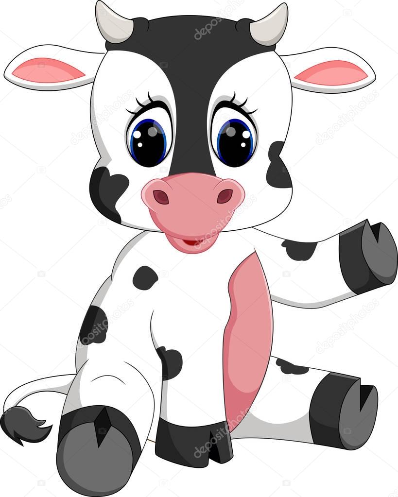 Lindo bebe vaca imágenes de stock de arte vectorial | Depositphotos Lindo bebe vaca imágenes de stock de arte vectorial | Depositphotos