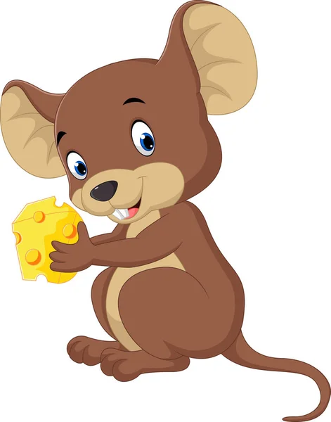 Draguta desene animate mouse-ul — Vector de stoc